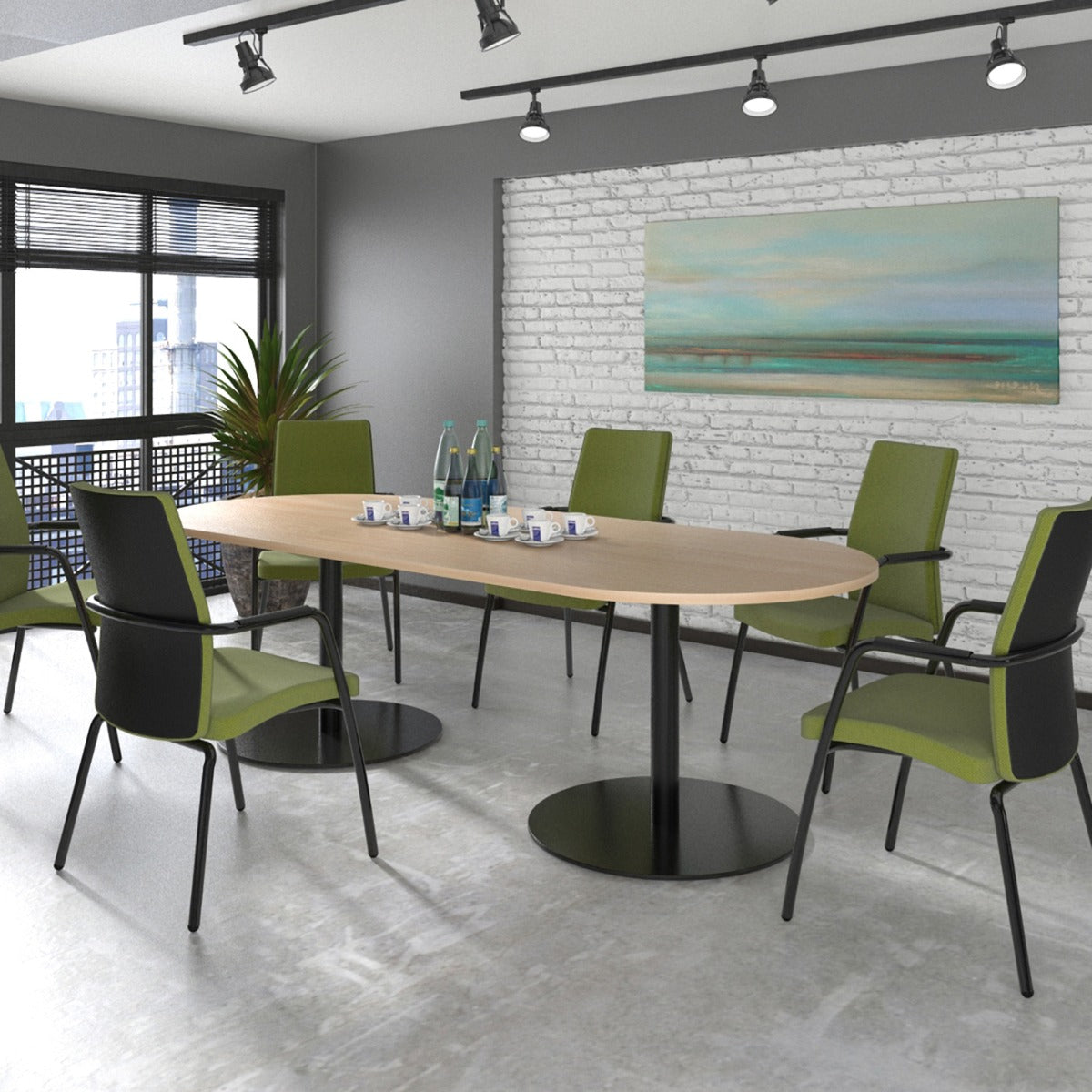 Eternal Rectangle Boardroom Meeting Table